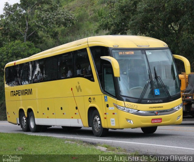 Viação Itapemirim 60673 na cidade de Barra do Piraí, Rio de Janeiro, Brasil, por José Augusto de Souza Oliveira. Número da foto: #3389786.