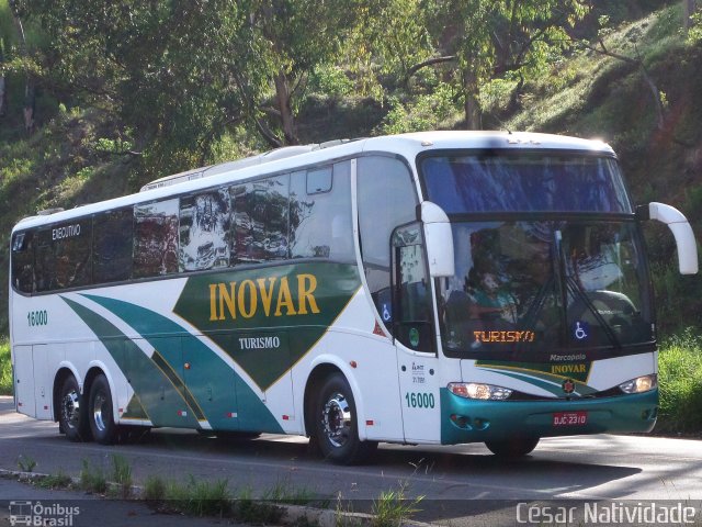 Expresso Inovar Turismo e Transportes 16000 na cidade de Mariana, Minas Gerais, Brasil, por César Natividade. Número da foto: #3390648.