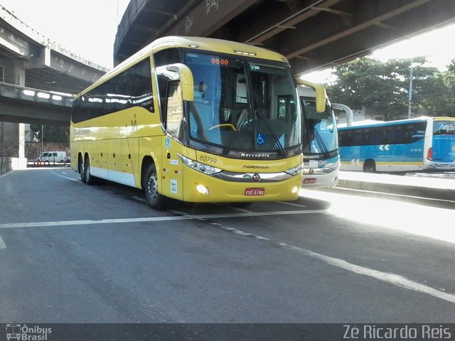 Viação Itapemirim 60799 na cidade de Rio de Janeiro, Rio de Janeiro, Brasil, por Zé Ricardo Reis. ID da foto: 3389586.