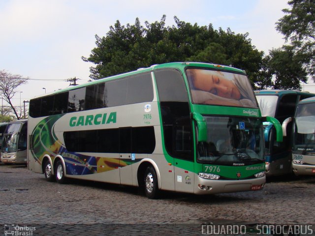 Viação Garcia 7976 na cidade de São Paulo, São Paulo, Brasil, por EDUARDO - SOROCABUS. Número da foto: #3391747.