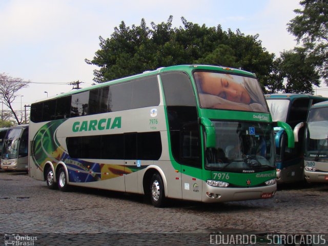 Viação Garcia 7976 na cidade de São Paulo, São Paulo, Brasil, por EDUARDO - SOROCABUS. ID da foto: 3391747.