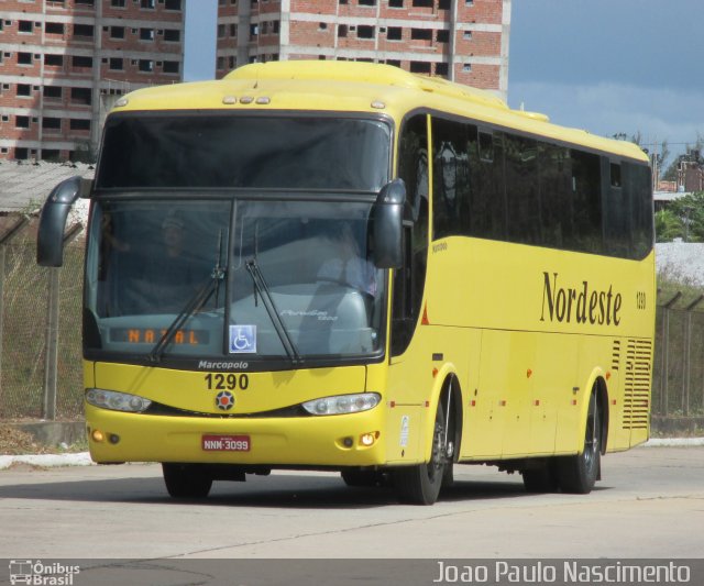 Viação Nordeste 1290 na cidade de Natal, Rio Grande do Norte, Brasil, por Joao Paulo Nascimento Silva. Número da foto: #3392078.