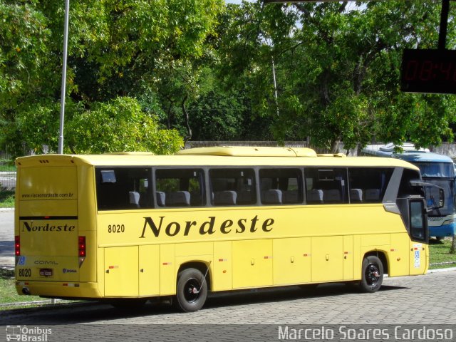 Viação Nordeste 8020 na cidade de João Pessoa, Paraíba, Brasil, por Marcelo Soares Cardoso. Número da foto: #3392746.