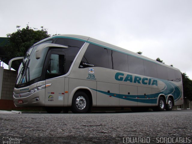 Viação Garcia 7876 na cidade de São Paulo, São Paulo, Brasil, por EDUARDO - SOROCABUS. Número da foto: #3391811.