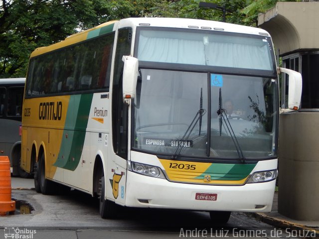 Empresa Gontijo de Transportes 12035 na cidade de São Paulo, São Paulo, Brasil, por André Luiz Gomes de Souza. ID da foto: 3393488.