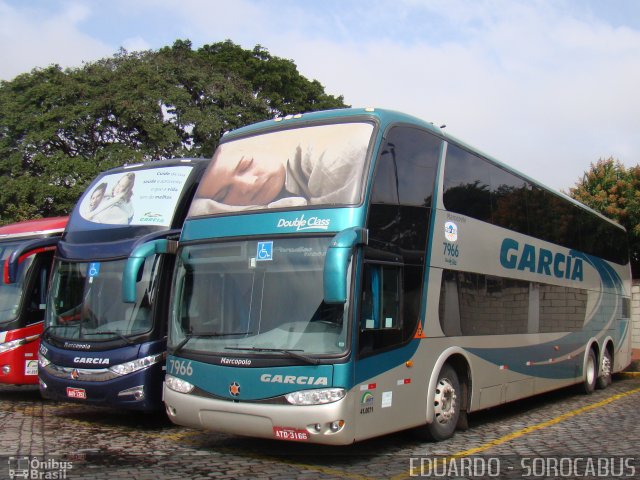 Viação Garcia 7966 na cidade de São Paulo, São Paulo, Brasil, por EDUARDO - SOROCABUS. Número da foto: #3391744.