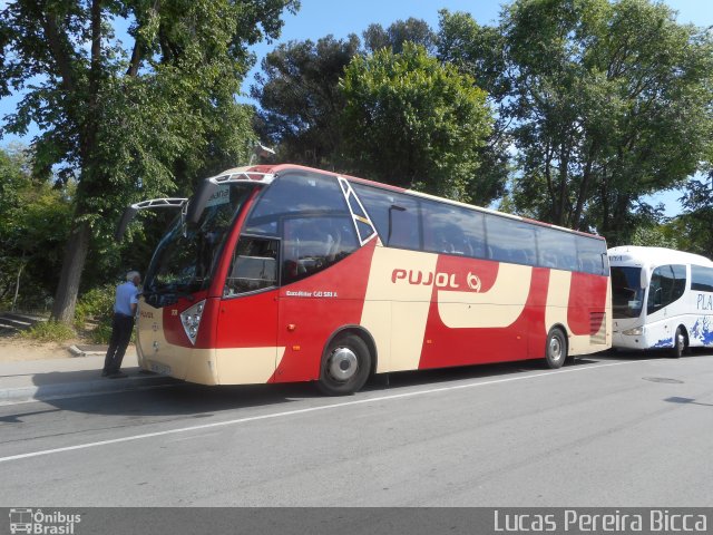 Autocars Pujol 331 na cidade de Barcelona, Barcelona, Cataluña, Espanha, por Lucas Pereira Bicca. ID da foto: 3392864.