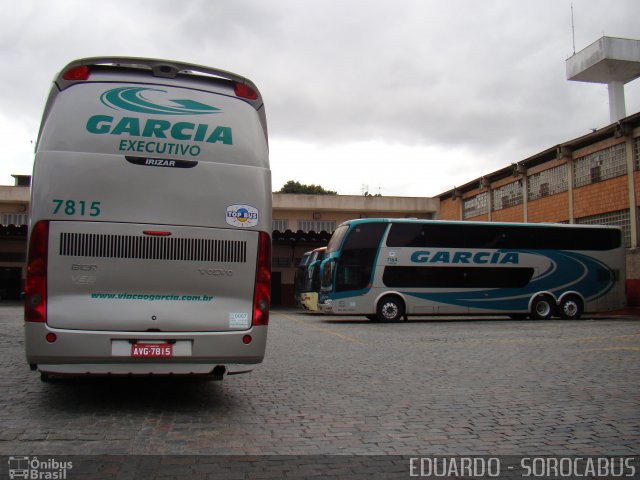 Viação Garcia 7815 na cidade de São Paulo, São Paulo, Brasil, por EDUARDO - SOROCABUS. ID da foto: 3391753.