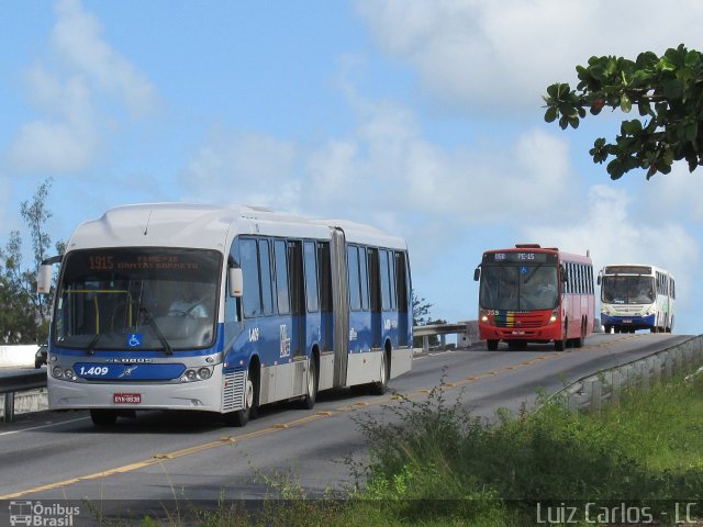 Itamaracá Transportes 1.409 na cidade de Olinda, Pernambuco, Brasil, por Luiz Carlos de Santana. ID da foto: 3392222.