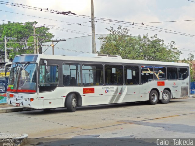 Metra - Sistema Metropolitano de Transporte 5101 na cidade de São Paulo, São Paulo, Brasil, por Caio  Takeda. ID da foto: 3329574.