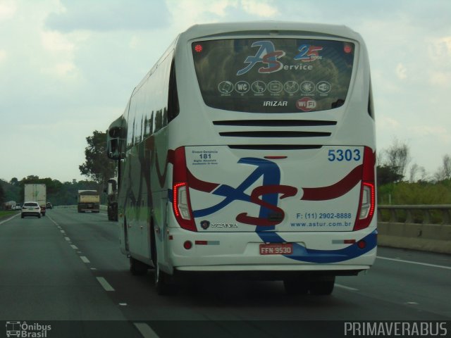 AS Service 5303 na cidade de Pirassununga, São Paulo, Brasil, por Alexandre Rodrigo. Número da foto: #3329976.