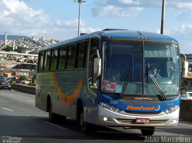 Pontual 590 na cidade de Belo Horizonte, Minas Gerais, Brasil, por Adão Raimundo Marcelino. Número da foto: #3331324.