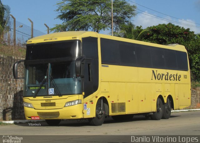 Viação Nordeste 9020 na cidade de Natal, Rio Grande do Norte, Brasil, por Danilo Vitorino Lopes. ID da foto: 3331476.