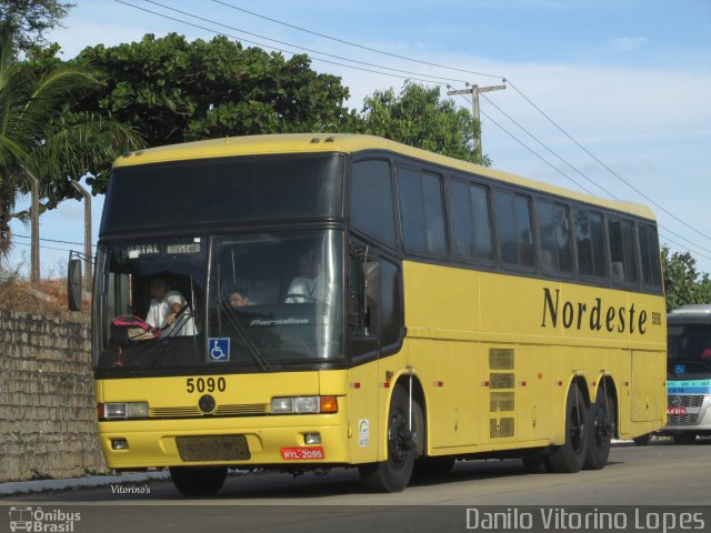 Viação Nordeste 5090 na cidade de Natal, Rio Grande do Norte, Brasil, por Danilo Vitorino Lopes. Número da foto: #3331470.