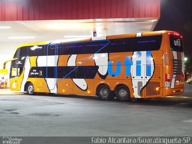 UTIL - União Transporte Interestadual de Luxo 11501 na cidade de Guaratinguetá, São Paulo, Brasil, por Fabio Alcantara. ID da foto: 3331601.