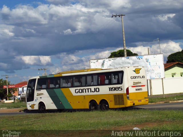 Empresa Gontijo de Transportes 11985 na cidade de Pirapora, Minas Gerais, Brasil, por Andrew Campos. ID da foto: 3330950.