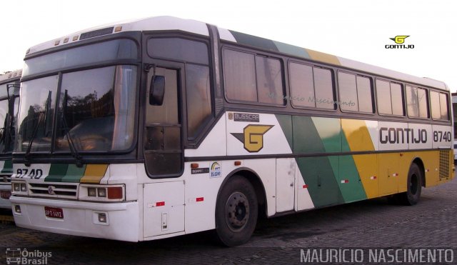 Empresa Gontijo de Transportes 8740 na cidade de Contagem, Minas Gerais, Brasil, por Maurício Nascimento. Número da foto: #3331079.
