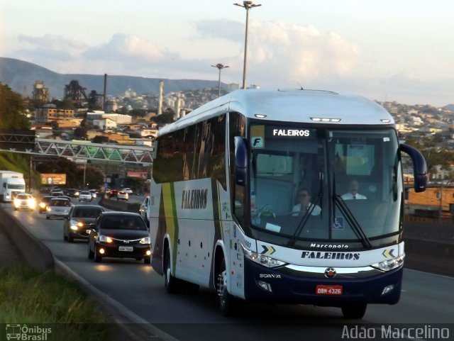 Faleiros Turismo 1500 na cidade de Belo Horizonte, Minas Gerais, Brasil, por Adão Raimundo Marcelino. ID da foto: 3331485.