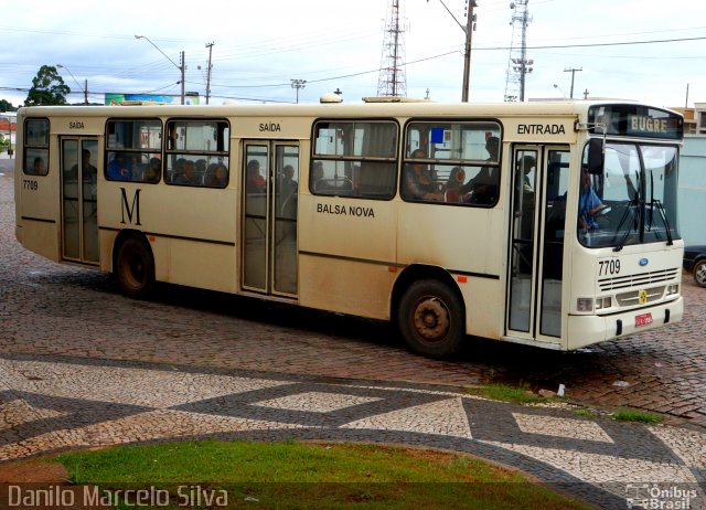 Auto Viação Balsa Nova 7709 na cidade de Campo Largo, Paraná, Brasil, por Danilo Marcelo Silva. ID da foto: 3395038.