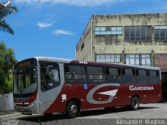 Expresso Gardenia 3745 na cidade de Borda da Mata, Minas Gerais, Brasil, por Alexandre  Magnus. ID da foto: 3394765.