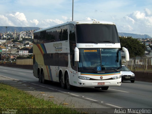 Horizonte Turismo 4045 na cidade de Belo Horizonte, Minas Gerais, Brasil, por Adão Raimundo Marcelino. ID da foto: 3395568.