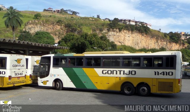 Empresa Gontijo de Transportes 11410 na cidade de Belo Horizonte, Minas Gerais, Brasil, por Maurício Nascimento. ID da foto: 3396235.