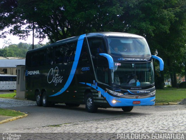 Empresa de Ônibus Nossa Senhora da Penha 53050 na cidade de Joinville, Santa Catarina, Brasil, por Paulobuss  Guaratuba. Número da foto: #3396013.