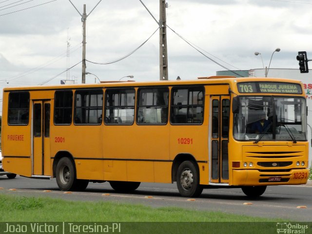 Viação Piauiense 10291 na cidade de Teresina, Piauí, Brasil, por João Victor. ID da foto: 3394444.