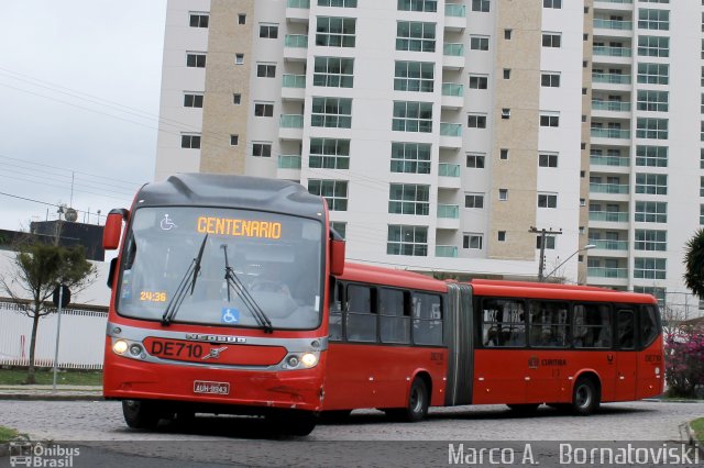 Empresa Cristo Rei > CCD Transporte Coletivo DE710 na cidade de Curitiba, Paraná, Brasil, por Marco A.   Bornatoviski. ID da foto: 3395886.