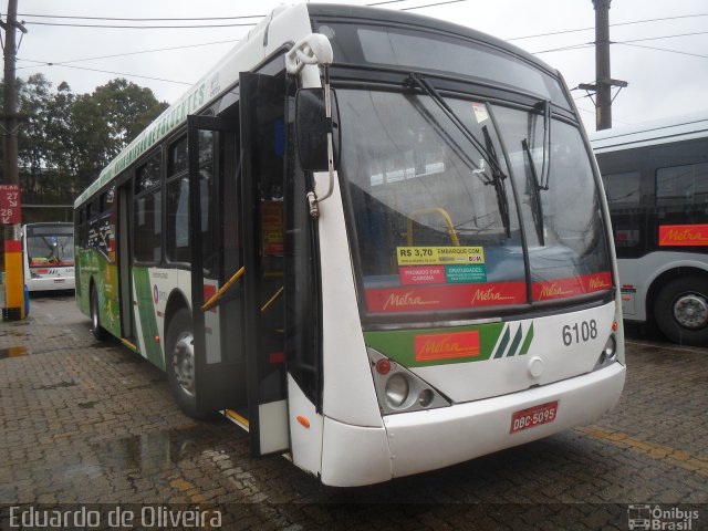 Metra - Sistema Metropolitano de Transporte 6108 na cidade de São Bernardo do Campo, São Paulo, Brasil, por Eduardo de Oliveira. Número da foto: #3394056.