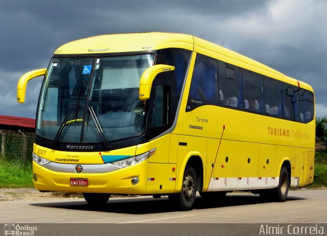 Viação Itapemirim 3001 na cidade de Jaboatão dos Guararapes, Pernambuco, Brasil, por Almir Correia. Número da foto: #3394677.
