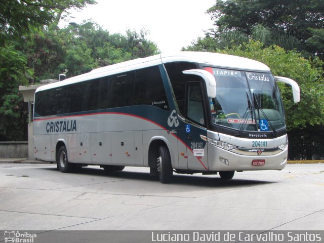 Expresso Cristália 204141 na cidade de São Paulo, São Paulo, Brasil, por Luciano David de Carvalho Santos. Número da foto: #3397135.