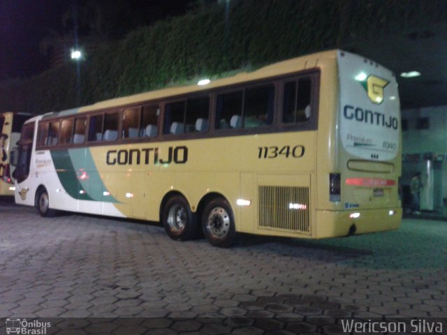 Empresa Gontijo de Transportes 11340 na cidade de Belo Horizonte, Minas Gerais, Brasil, por Wericson Silva. ID da foto: 3398145.