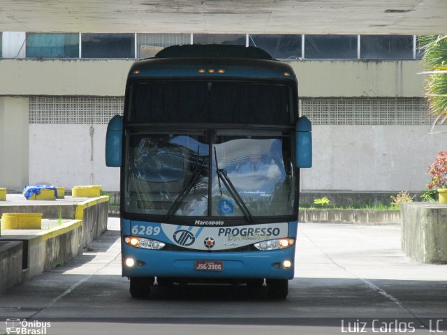 Auto Viação Progresso 6289 na cidade de Recife, Pernambuco, Brasil, por Luiz Carlos de Santana. Número da foto: #3396884.