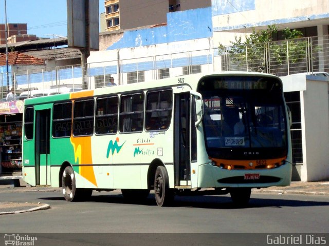 Empresa Circular de Marília 5022 na cidade de Marília, São Paulo, Brasil, por Gabriel Dias. Número da foto: #3398241.