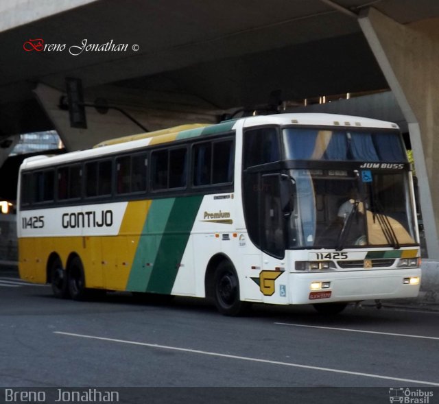 Empresa Gontijo de Transportes 11425 na cidade de Belo Horizonte, Minas Gerais, Brasil, por Breno  Jonathan. Número da foto: #3397424.