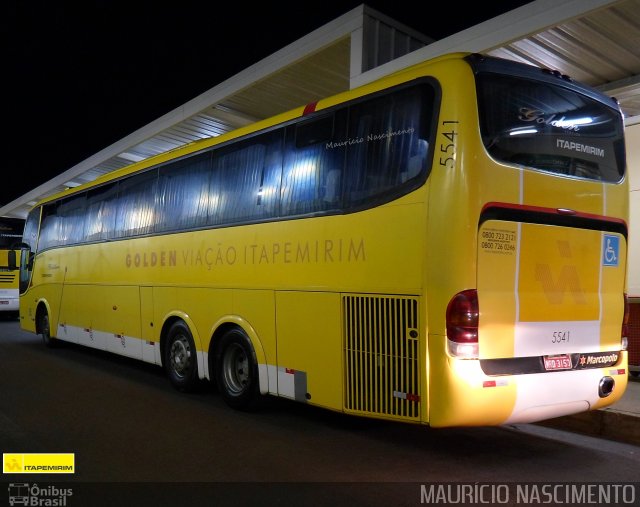 Viação Itapemirim 5541 na cidade de Belo Horizonte, Minas Gerais, Brasil, por Maurício Nascimento. Número da foto: #3398206.