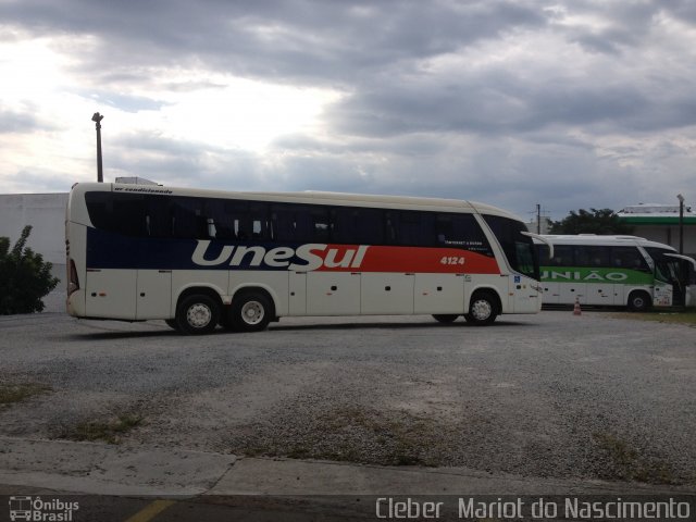 Unesul de Transportes 4124 na cidade de Florianópolis, Santa Catarina, Brasil, por Cleber  Mariot do Nascimento. Número da foto: #3396528.