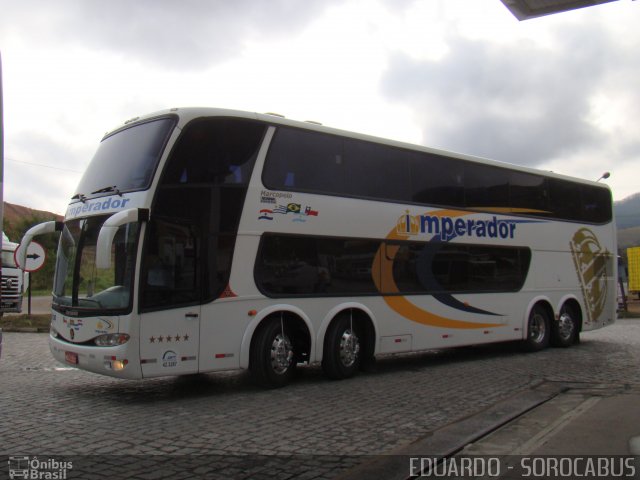 Imperador Turismo 3030 na cidade de Aparecida, São Paulo, Brasil, por EDUARDO - SOROCABUS. Número da foto: #3398013.