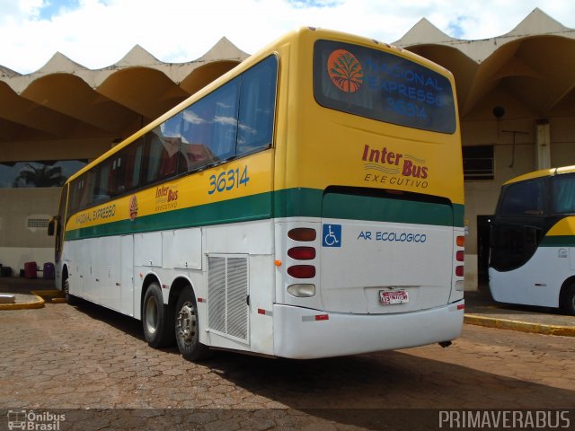 Nacional Expresso 36314 na cidade de Itumbiara, Goiás, Brasil, por Alexandre Rodrigo. Número da foto: #3396450.