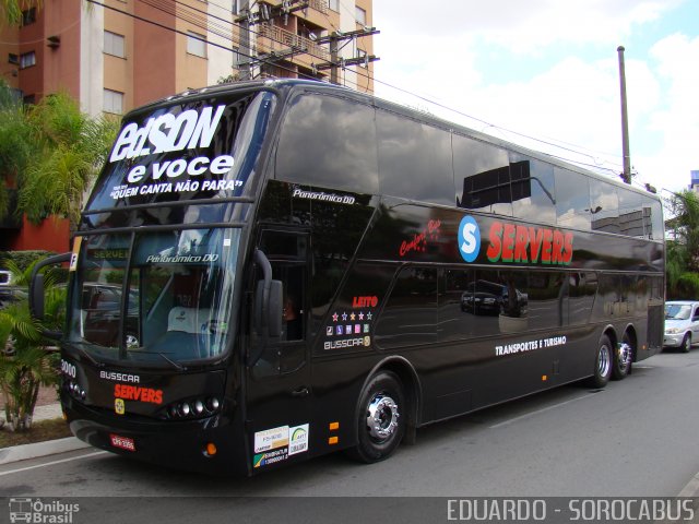 Servers Transporte e Turismo 3000 na cidade de Sorocaba, São Paulo, Brasil, por EDUARDO - SOROCABUS. Número da foto: #3398152.
