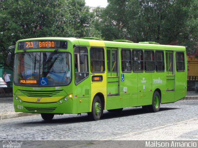 Transcol Transportes Coletivos 04431 na cidade de Teresina, Piauí, Brasil, por Mailson Amâncio. ID da foto: 3333768.