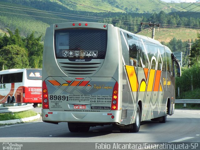 Rápido Campinas 89891 na cidade de Aparecida, São Paulo, Brasil, por Fabio Alcantara. Número da foto: #3333454.