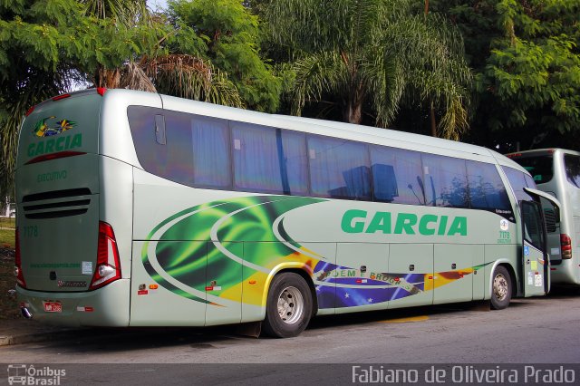 Viação Garcia 7178 na cidade de São Paulo, São Paulo, Brasil, por Fabiano de Oliveira Prado. Número da foto: #3332406.