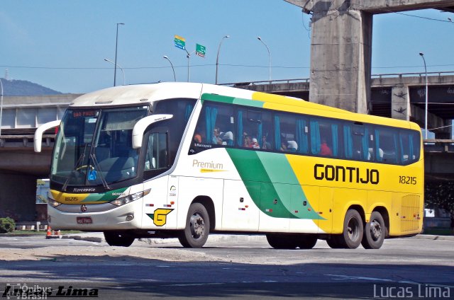 Empresa Gontijo de Transportes 18215 na cidade de Rio de Janeiro, Rio de Janeiro, Brasil, por Lucas Lima. Número da foto: #3332408.