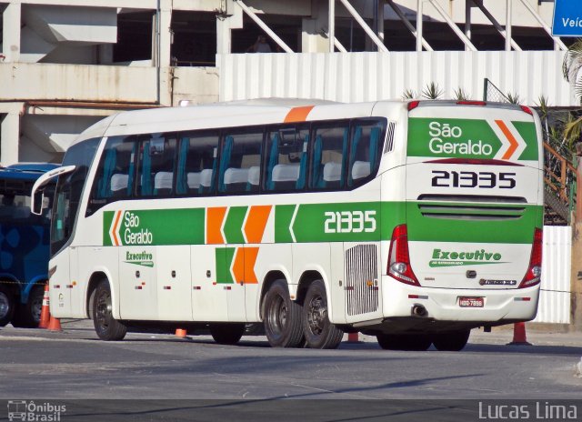 Cia. São Geraldo de Viação 21335 na cidade de Rio de Janeiro, Rio de Janeiro, Brasil, por Lucas Lima. Número da foto: #3332398.