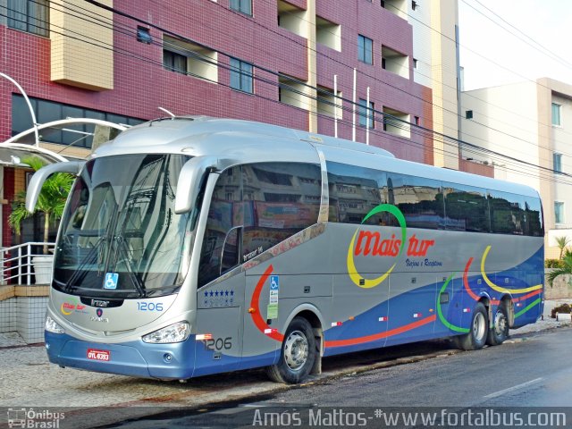 Mais Tur Turismo 1206 na cidade de Fortaleza, Ceará, Brasil, por Amós  Mattos. Número da foto: #3333131.