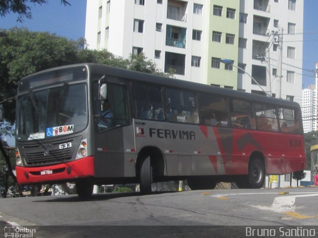 Viação Fervima 633 na cidade de Taboão da Serra, São Paulo, Brasil, por Bruno Santino. Número da foto: #3332131.