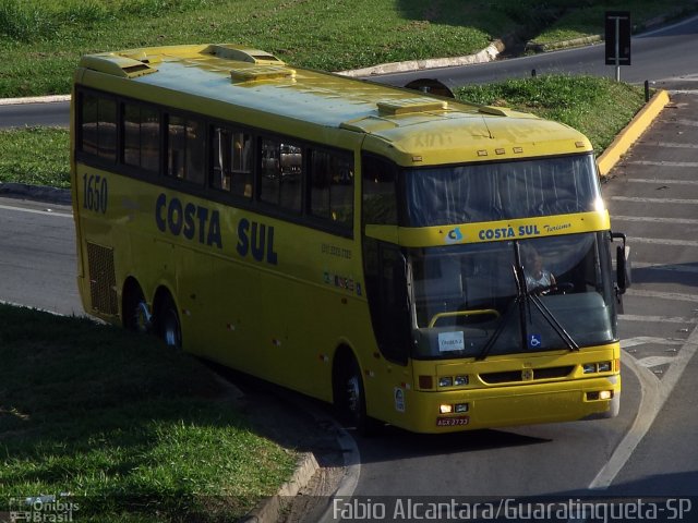 Costa Sul Turismo 1650 na cidade de Aparecida, São Paulo, Brasil, por Fabio Alcantara. ID da foto: 3333512.