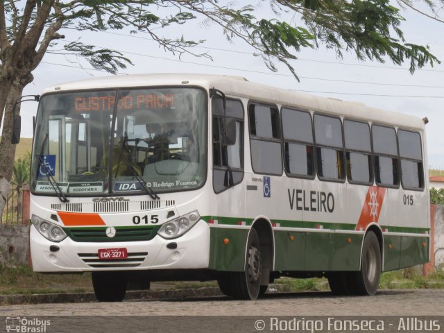 Auto Viação Veleiro 015 na cidade de Rio Largo, Alagoas, Brasil, por Rodrigo Fonseca. Número da foto: #3332321.